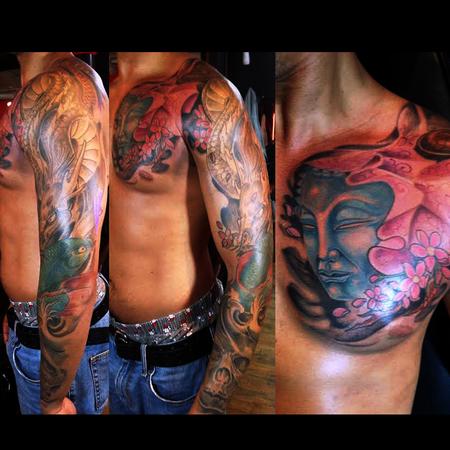 Tattoos - Color Sleeve - 103681